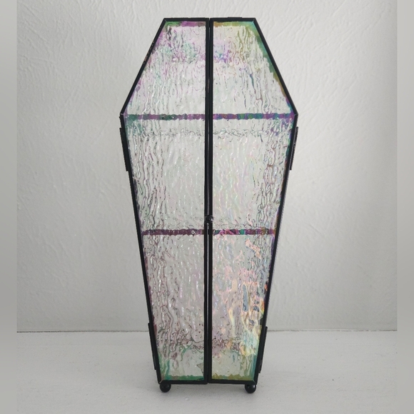 NWT Ashland Iridescent Coffin Shelf - Picture 2 of 8